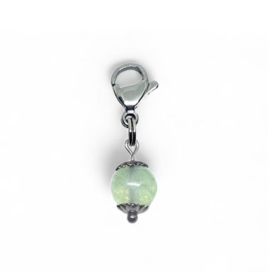 Prasiolite Clip On Charm