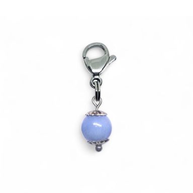 Angelite Clip On Charm